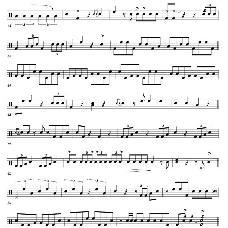 Philly Joe Jones – One for Joe (Drum Solo&nbsp;Transcription)