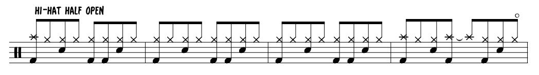 Dokken - Dream Warriors drum score