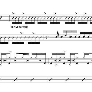 Matt Garstka Inner Assassins - intro drum fill & groove