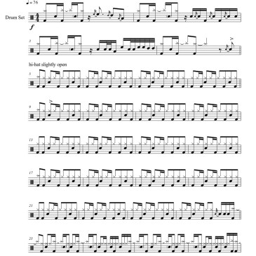 stone temple pilots wicked garden drum score