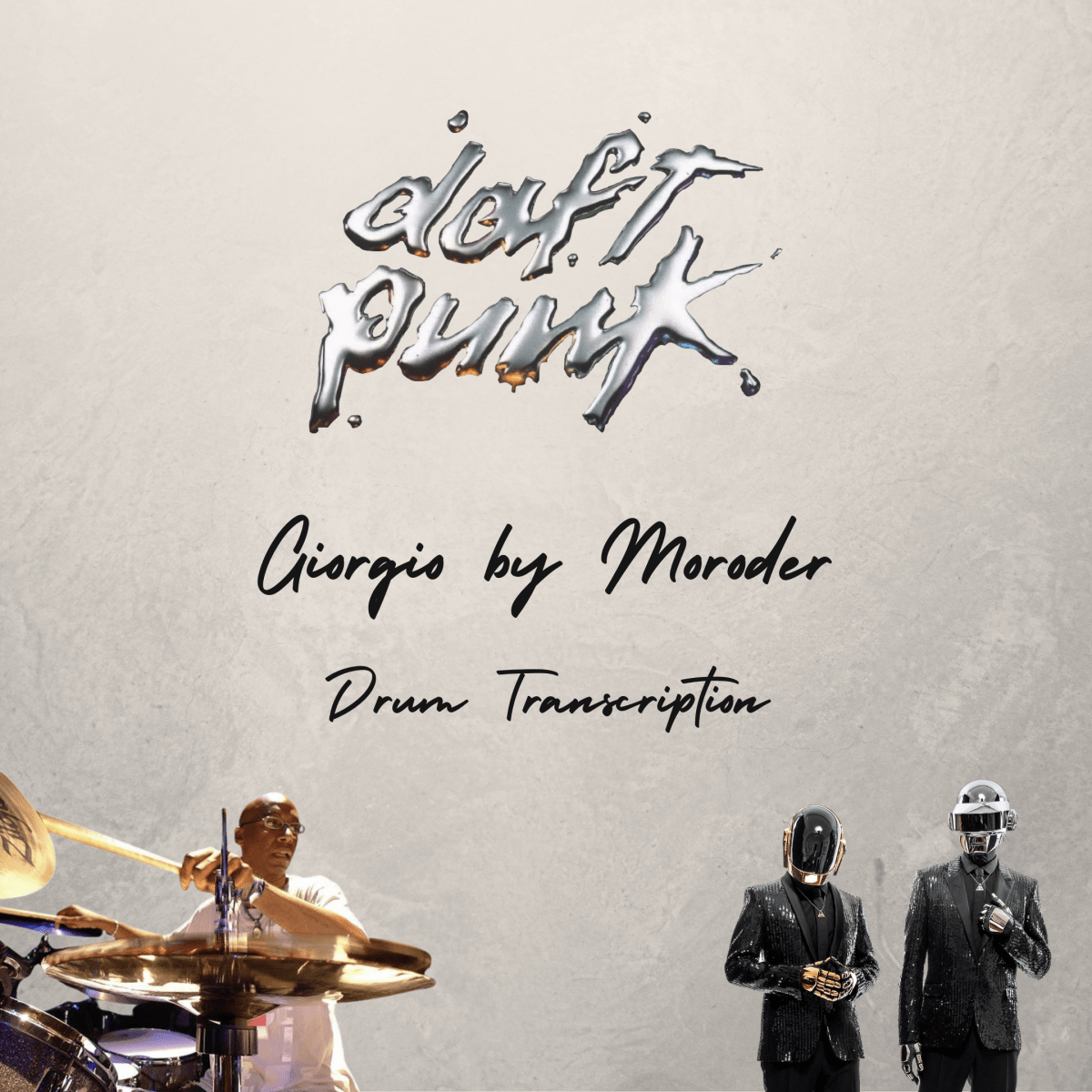 Omar Hakim Drum Transcription – Daft Punk – Giorgio by Moroder (Second Part, Drum&nbsp;Solo)
