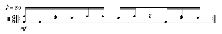 the smile thin thing drum transcription