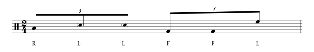 linear drum fill idea