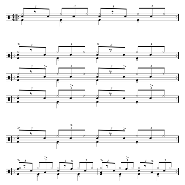 jazz drumming independence exercises