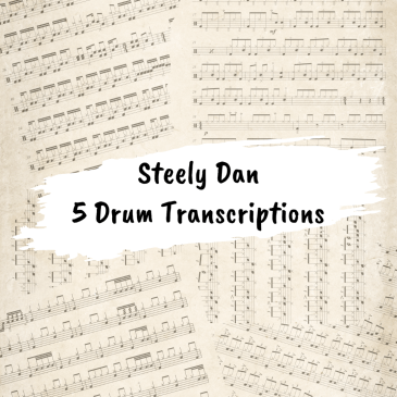 steely dan 5 drum transcriptions