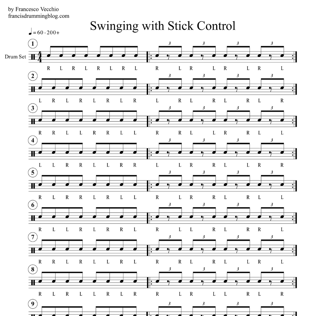 Swinging with Stick&nbsp;Control
