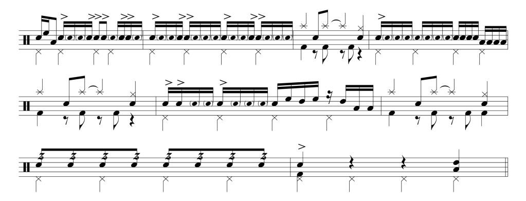 ian paice burn drum transcription verse 2