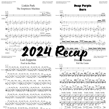 2024 recap francis' drumming blog