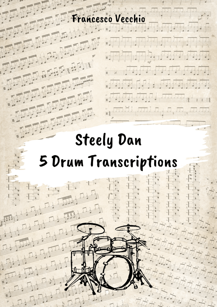 steely dan 5 drum transcriptions drum book