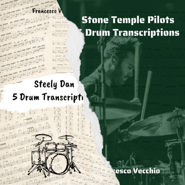 steely dan 5 drum transcriptions and stone temple pilots 5 drum transcriptions paperback