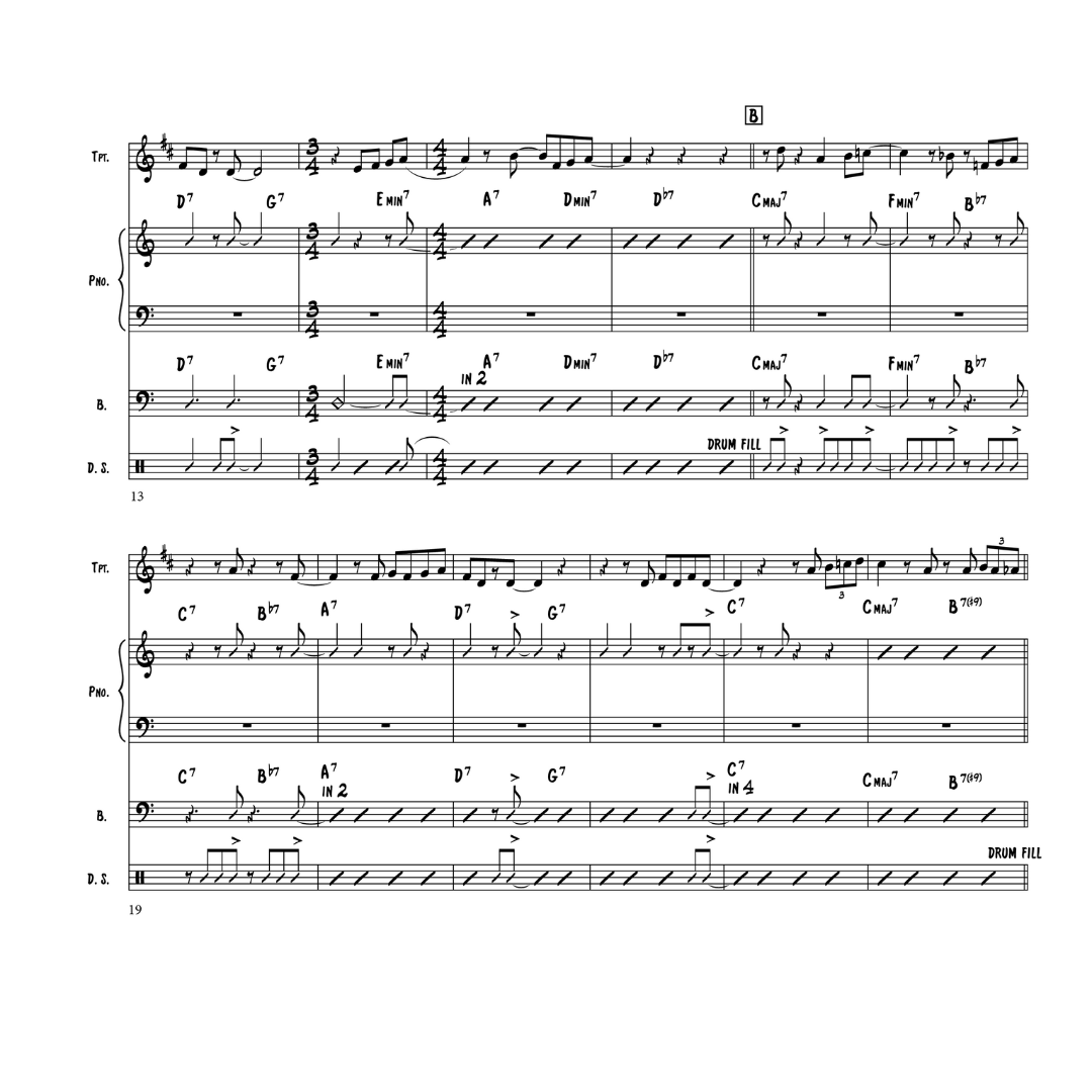 francis v charlie parker yardbird suite arrangement