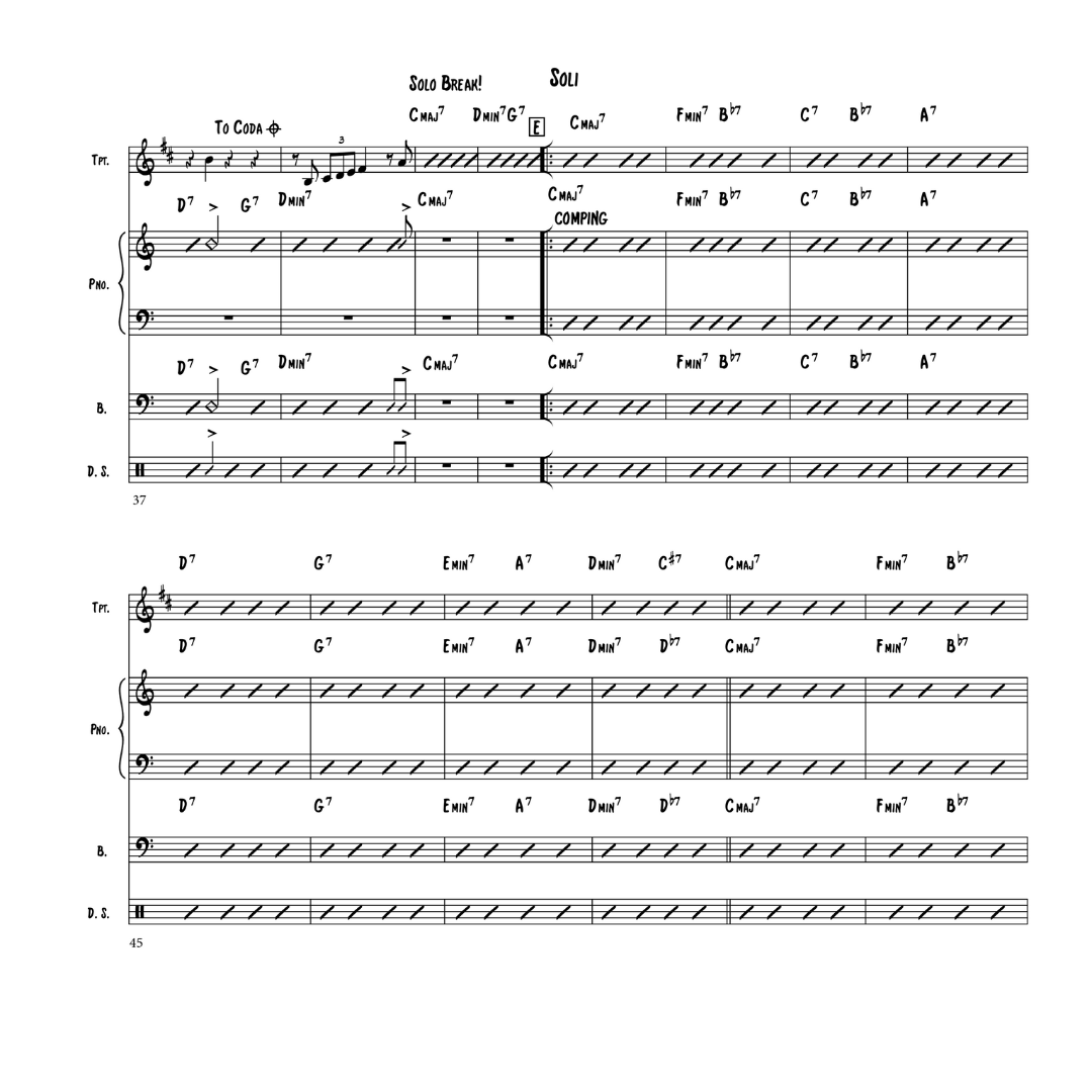 francis v charlie parker yardbird suite arrangement