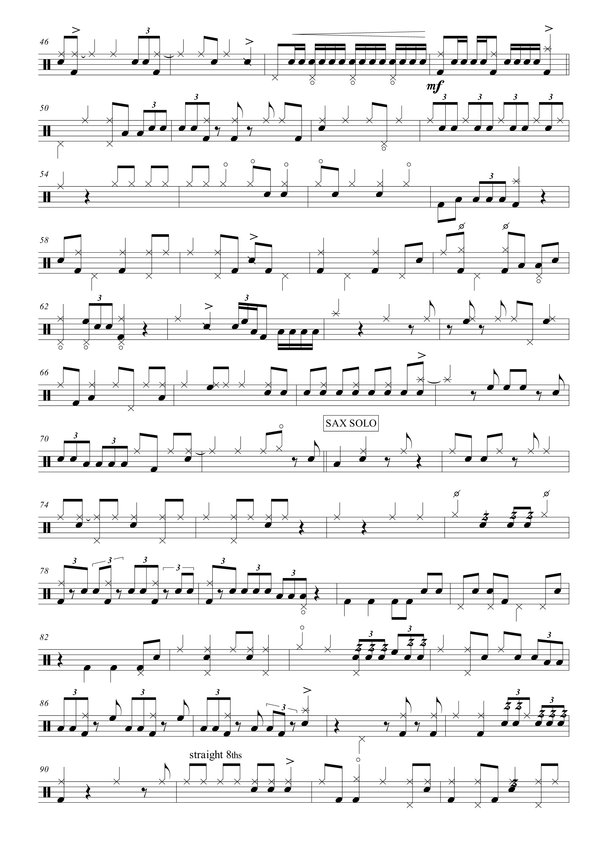 brian blade joshua redman long gone drum transcription