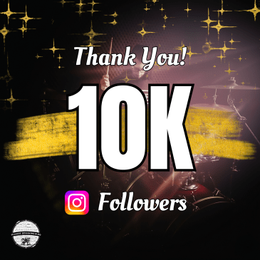 francis' drumming blog 10K instagram followers