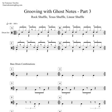 grooving with ghost notes drum exercise