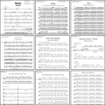 francis' drumming blog free pdf catalog drum sheet music, transcriptions, exercises