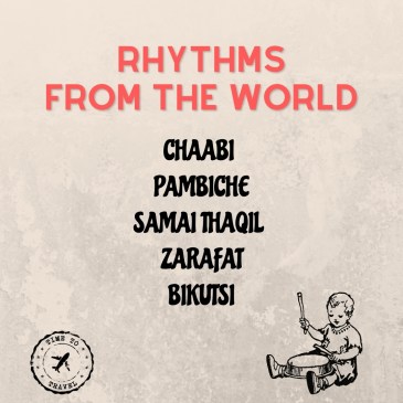 rhythms from the world 1-5 drum transcriptions